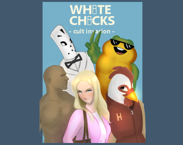 Cover image for White chicks: Cult invasion