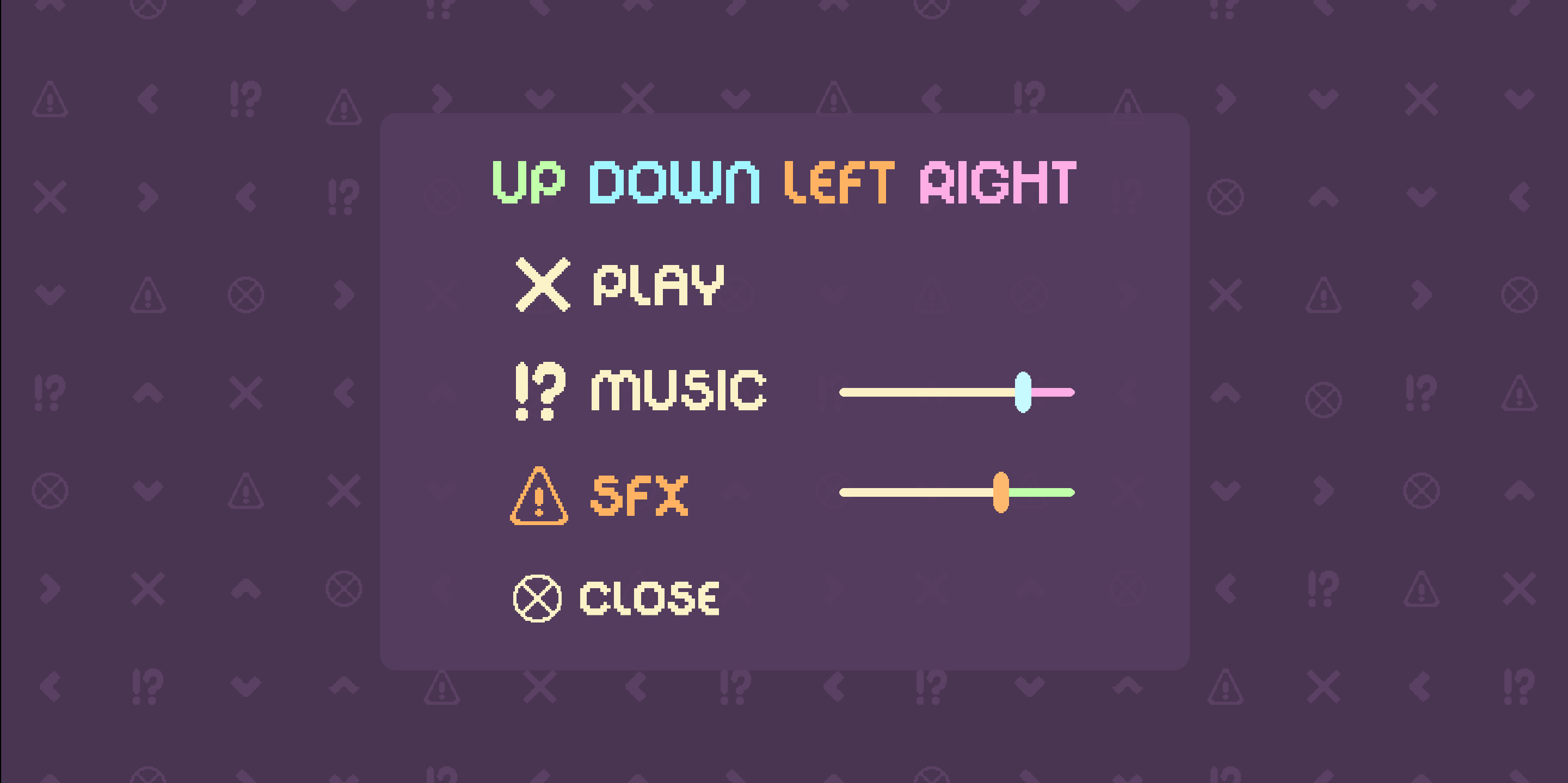 Up Down Left Right by Zacc