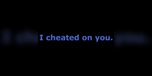 Cover image for I Cheated On You