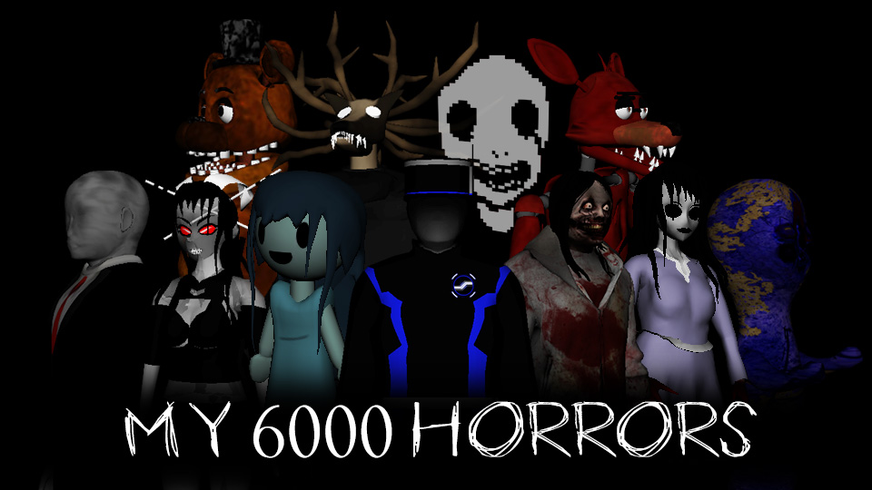 Cover image for My 6000 Horrors