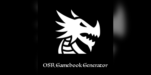 Cover image for Oldschool gamebook generator