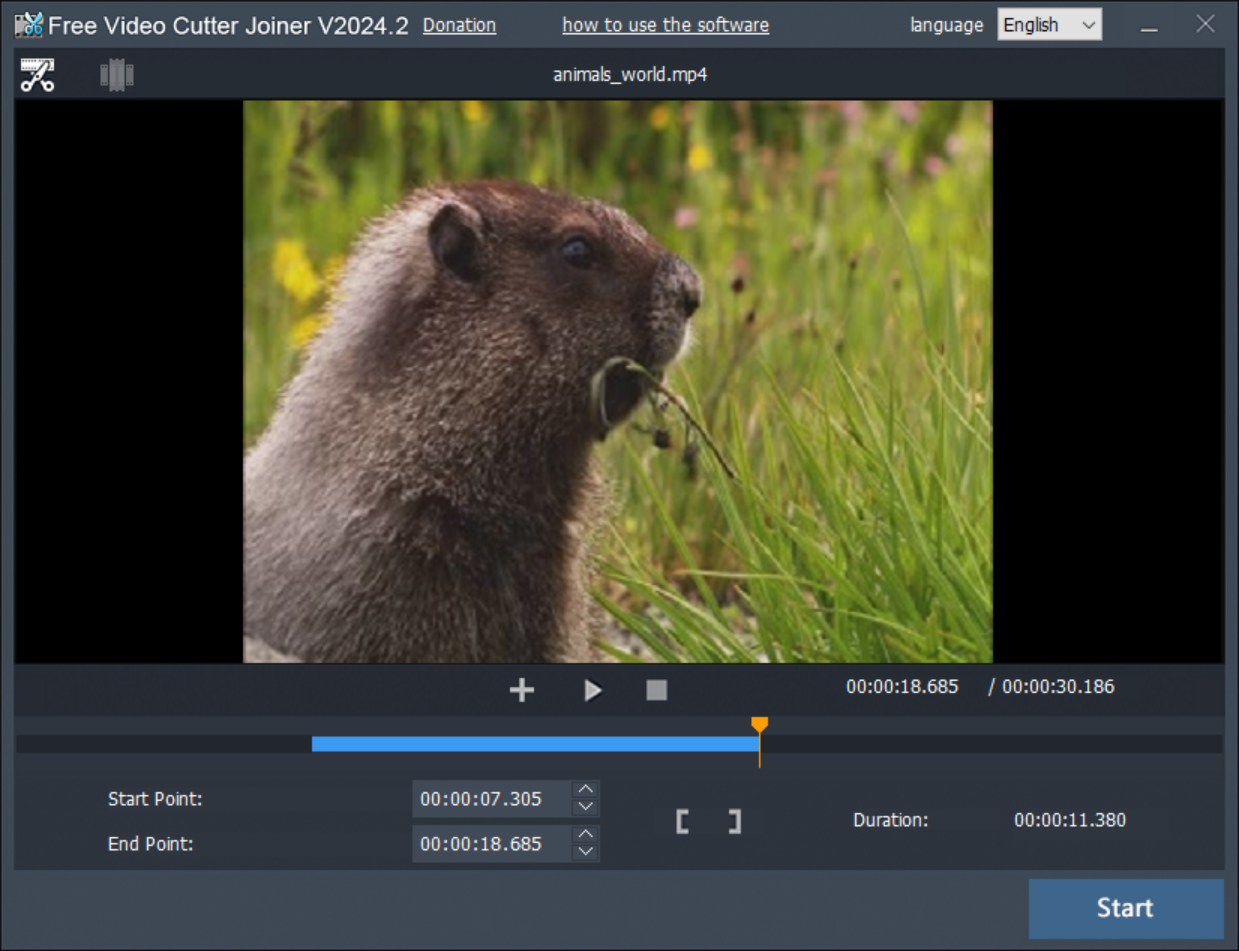 Screenshot 3 for Free Video Cutter Joiner