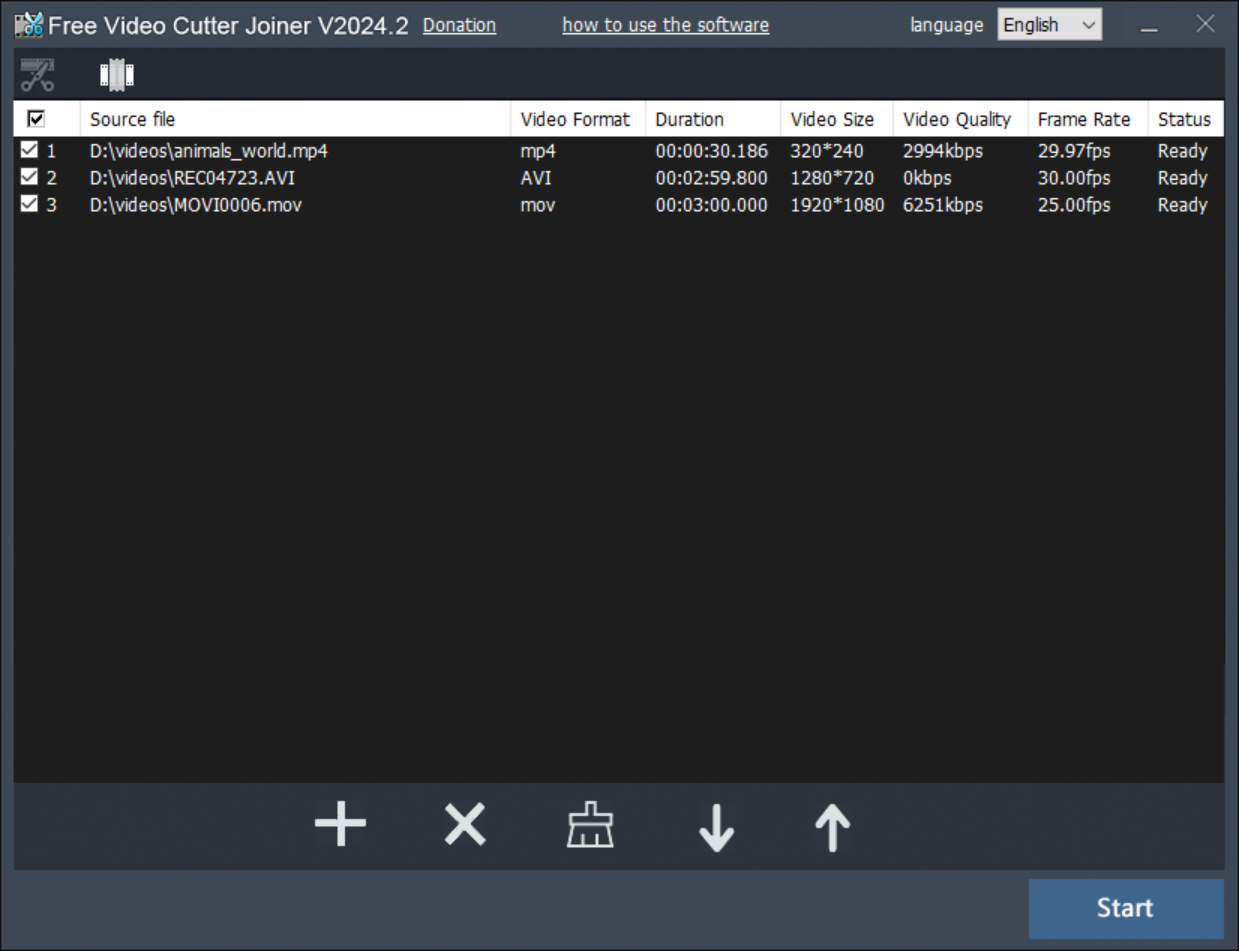 Screenshot 7 for Free Video Cutter Joiner