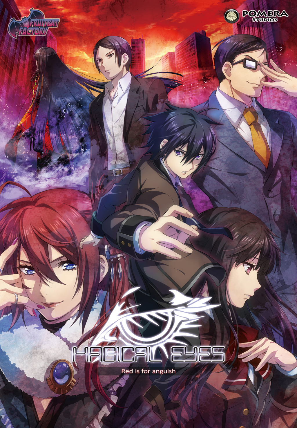 Cover image for Magical Eyes - Red is for Anguish