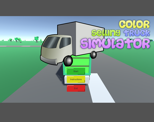 Color Selling Truck Simulator