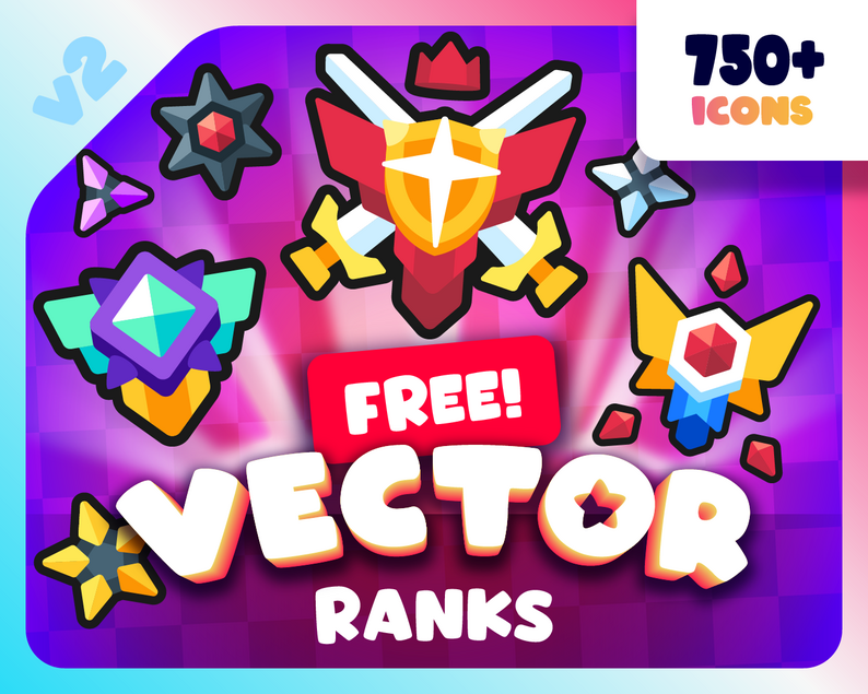 [FREE] Vector Ranks by RhosGFX