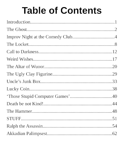 Screenshot 3 for Flash Fiction 2023