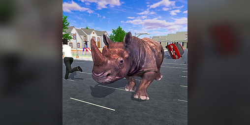 Cover image for Wild Rhino City Rampage