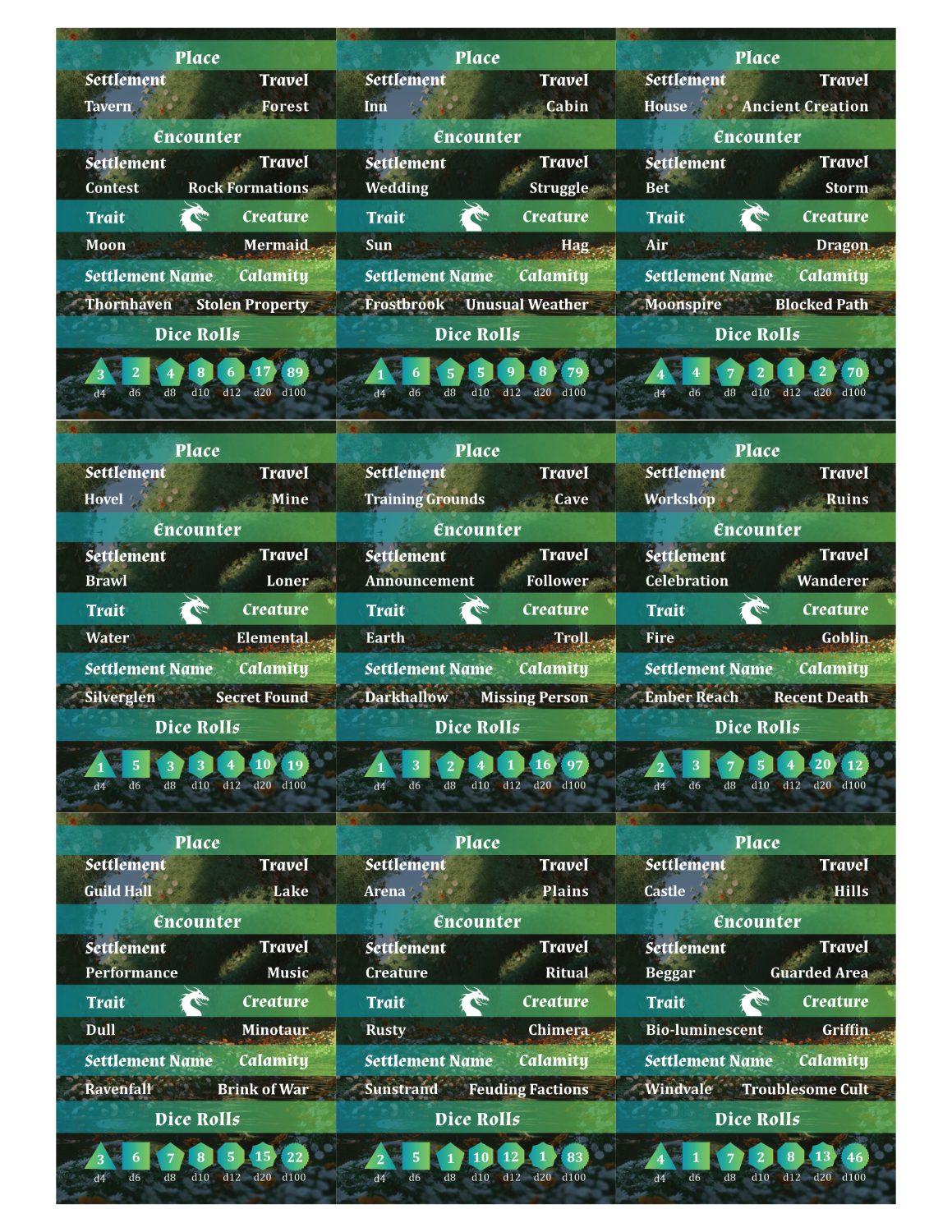 Screenshot 3 for Fantasy Adventure Deck