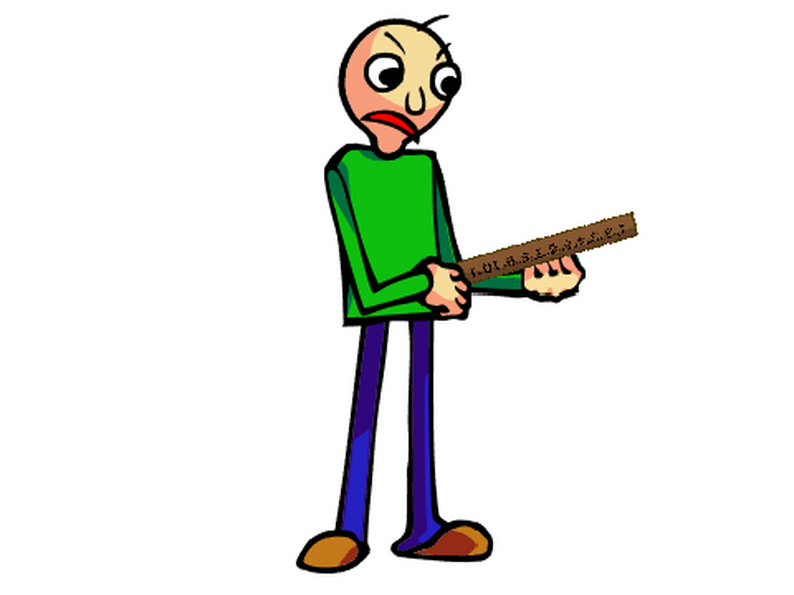 Baldi FNF Scratch Sprites by Croffy