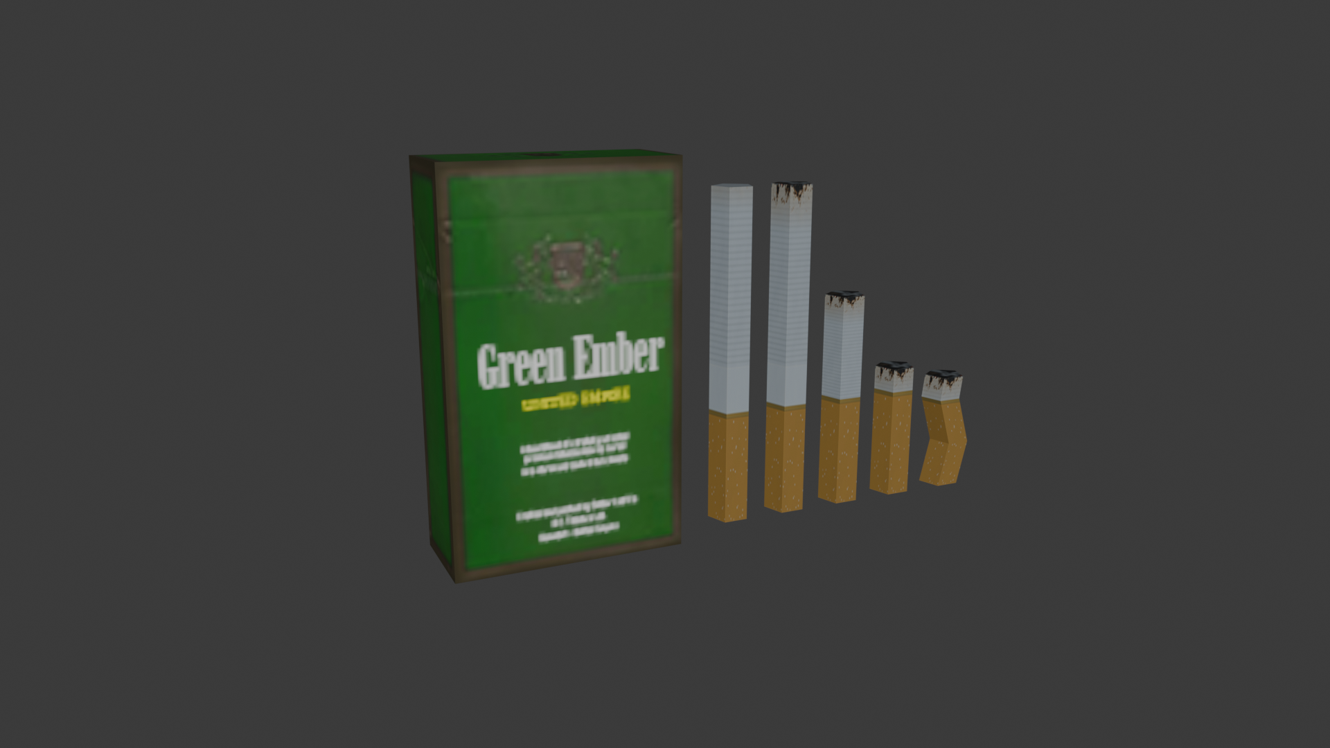 ps cigarettes Pack of cigarettes