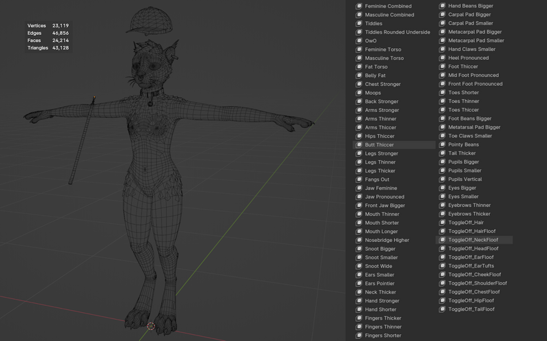 YAC - Yet Another Cat (VRChat, VRM) by Squirrelbite