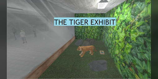Cover image for The Tiger Exhibit