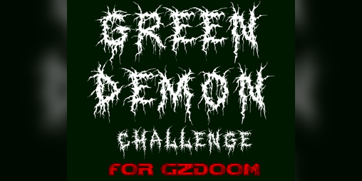 Cover image for Green Demon Challenge mod for UZDoom
