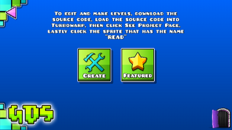 Geometry Dash Scratch by RT_Man