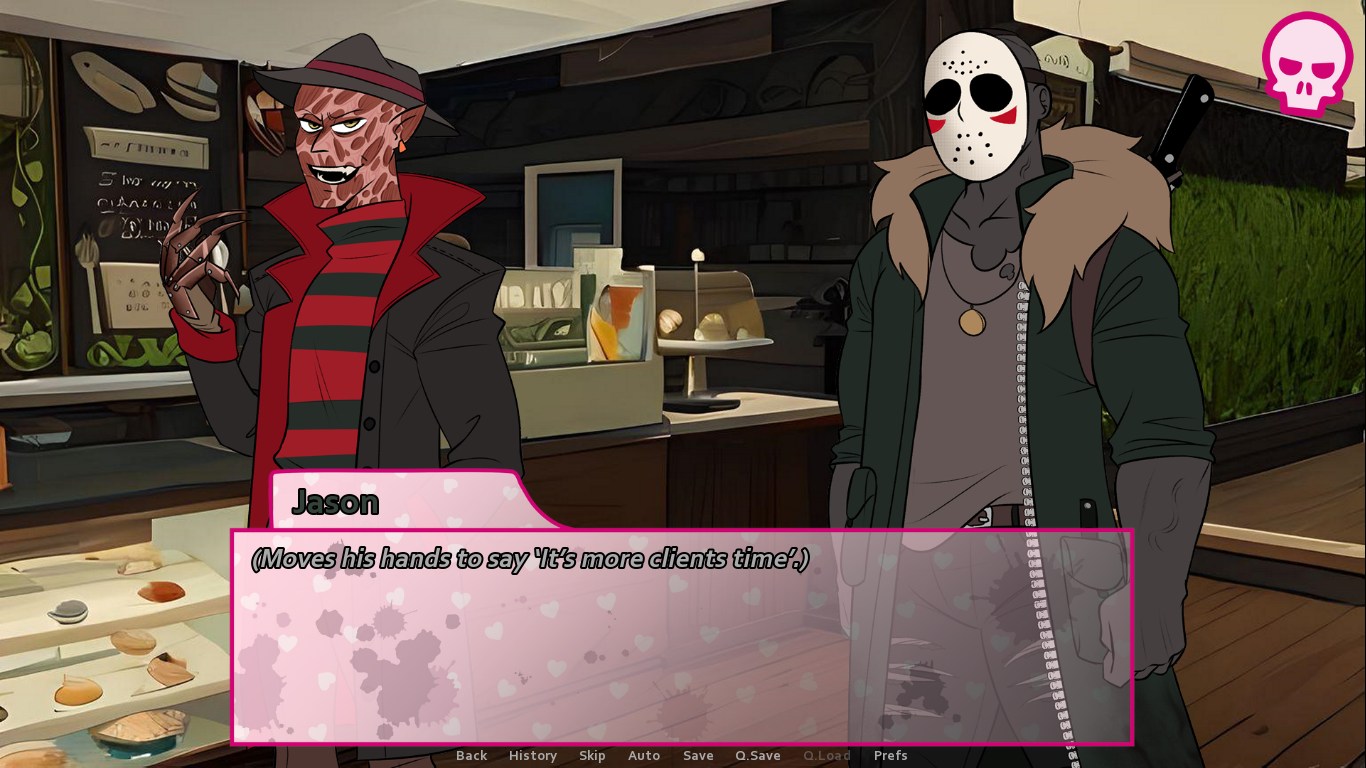 HORROR ROMANCE A Slasher Dating Simulator By Vital Bones Studio HORROR ROMANCE A Slasher Dating Simulator By Vital Bones Studio