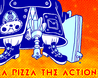 A Pizza the Action   - A one-page pizza dungeon 