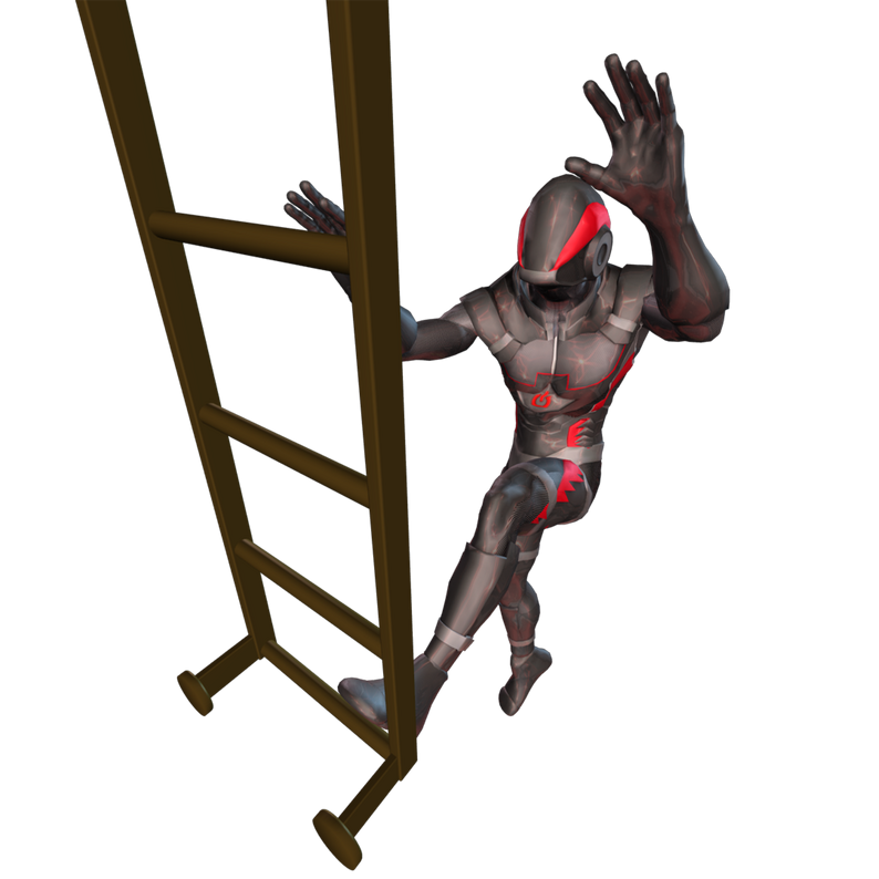 Climbing Ladder Animation Pack by MoCap Online