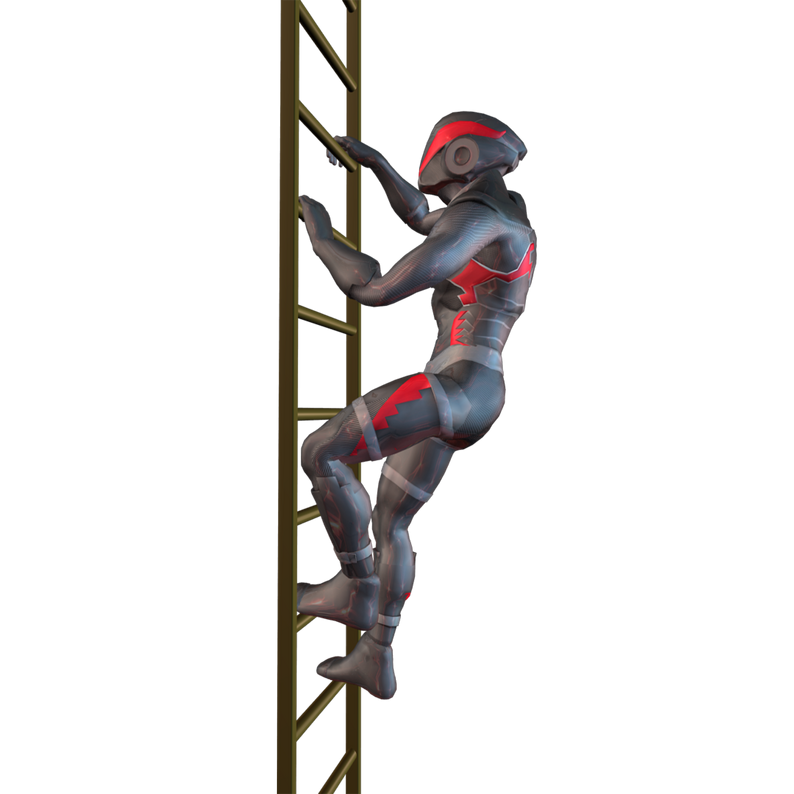 Climbing Ladder Animation Pack by MoCap Online