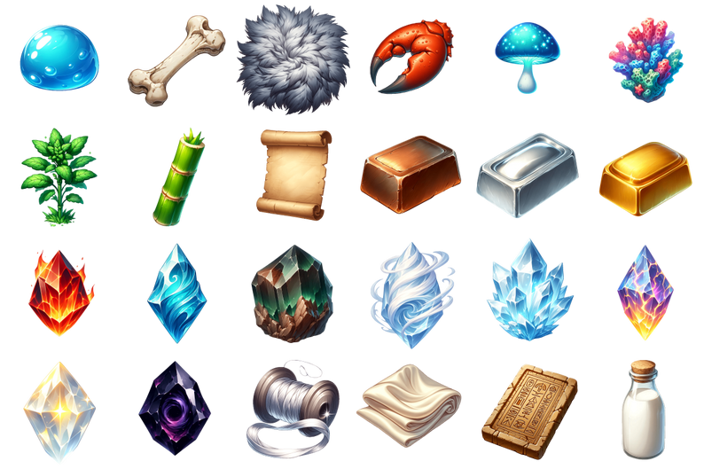 Miscellaneous item Set #2 free version by TrulyMalicious