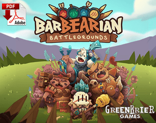 BarBEARians Battlegrounds (Print-&-Play) - BB02   - Prove your clan has the best bears of all by reaching seven Glory tokens. 