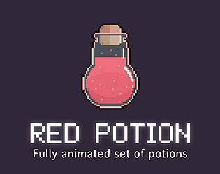 16x16 and 32x32 Pixel Potion Set