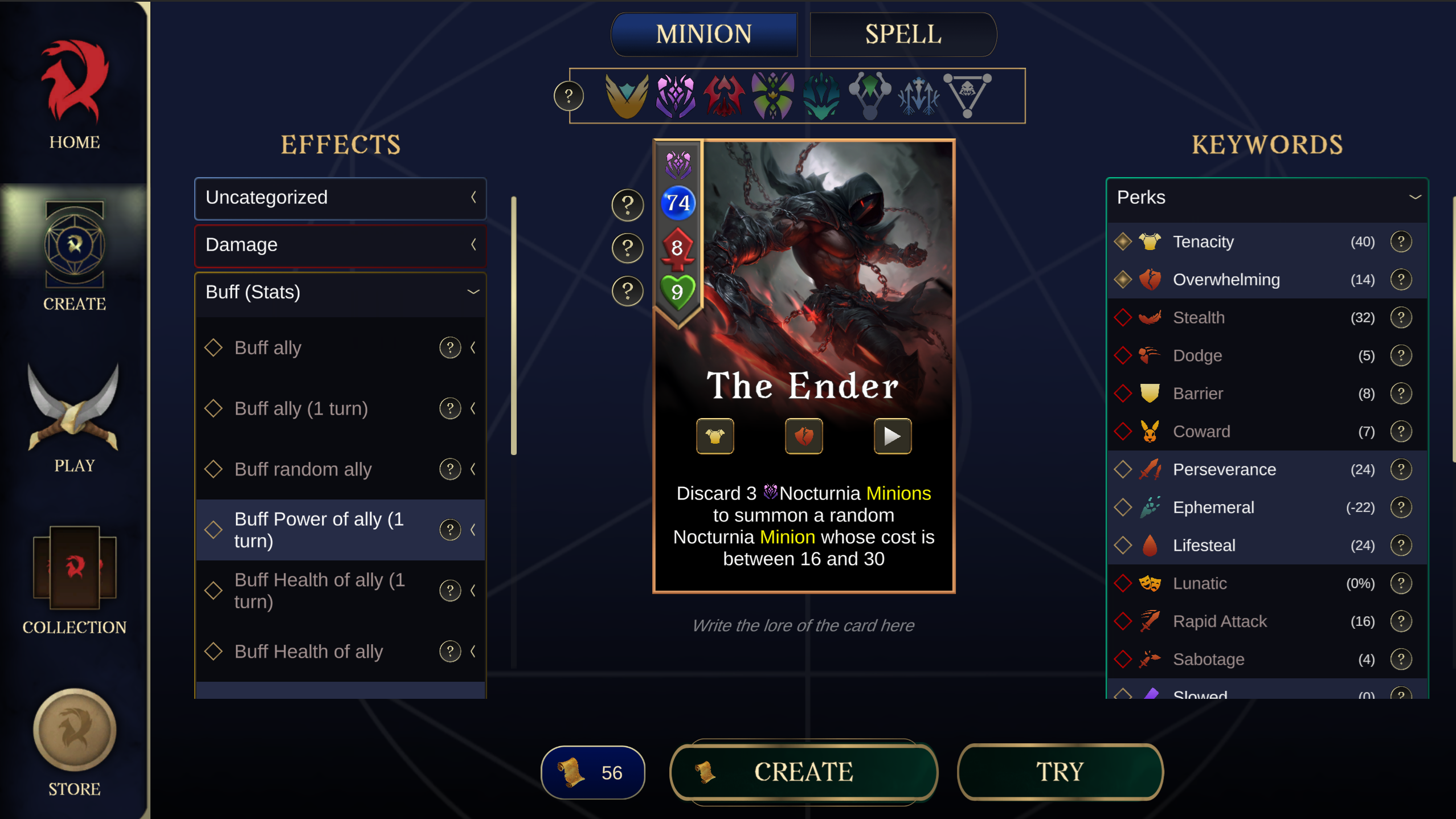 Screenshot 2 for Ariokan™ (Cards Editor demo)