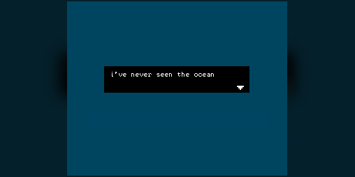 Cover image for i've never seen the ocean