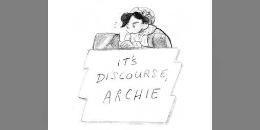 Cover image for it's discourse, archie