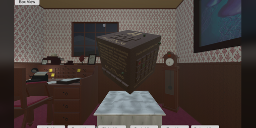 Cover image for The Cypher Master's Puzzle Box