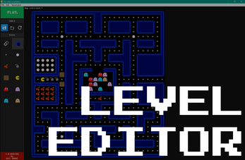 [School project] Pacman + Level Editor by Tetraxel