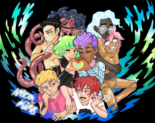 Cover image for Neon Kiss Anthology 2018
