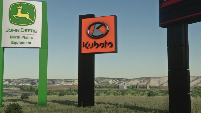 Fs22 Sign FS22 Dealership Sign Pack by LJR Modding