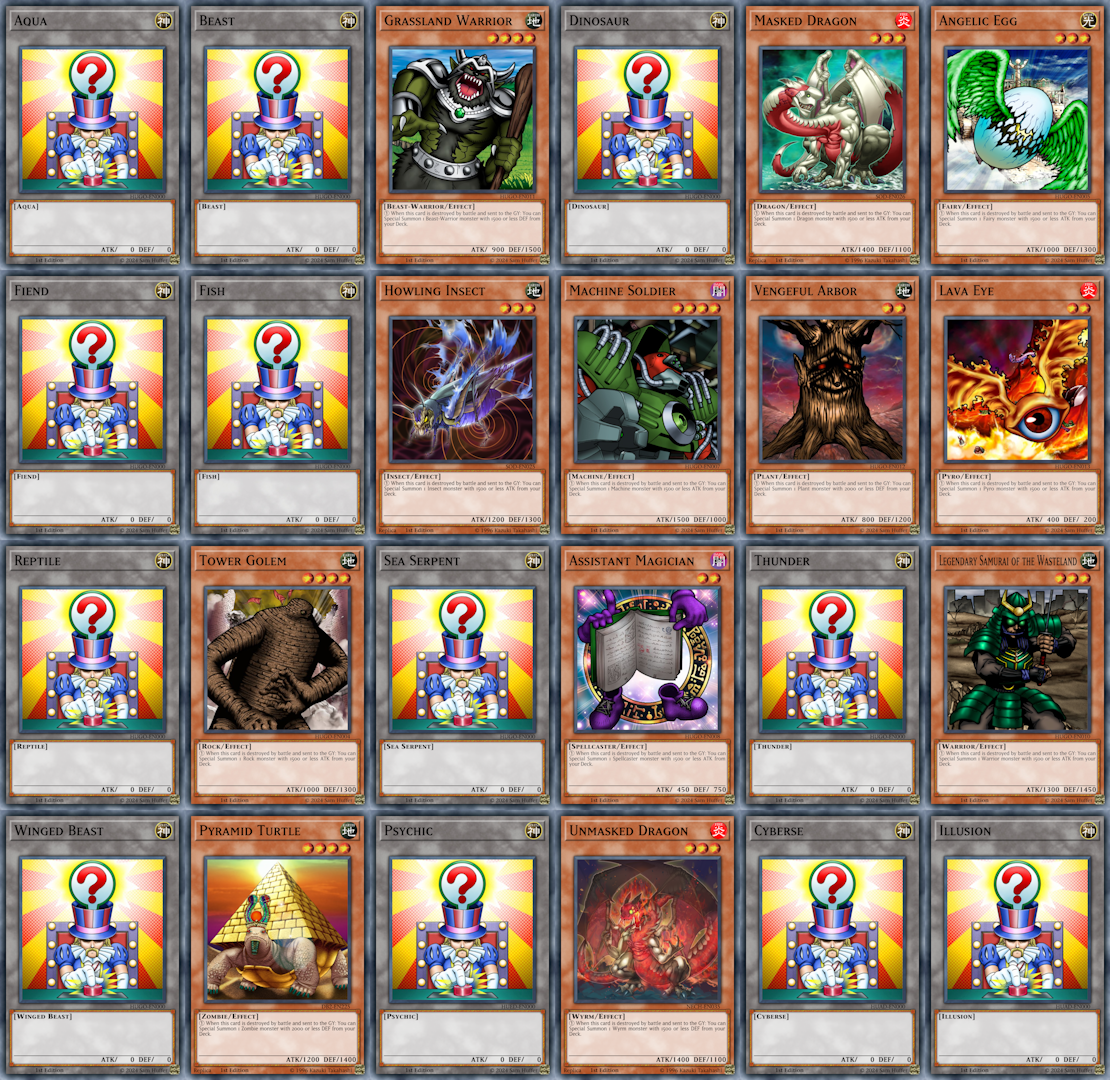 Custom Yu-Gi-Oh! Cards by huf0001