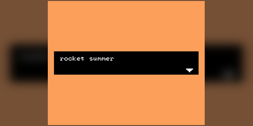 Cover image for rocket summer