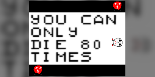 Cover image for YOU CAN ONLY DIE 80 TIMES