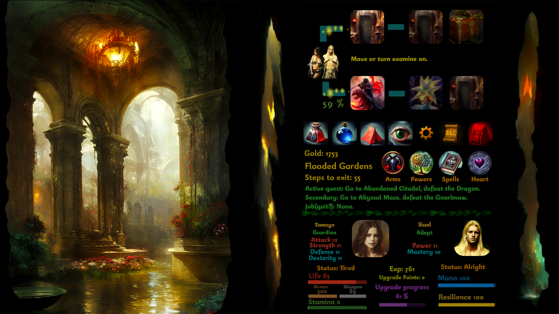 Screenshot 3 for Caverns And Dryads