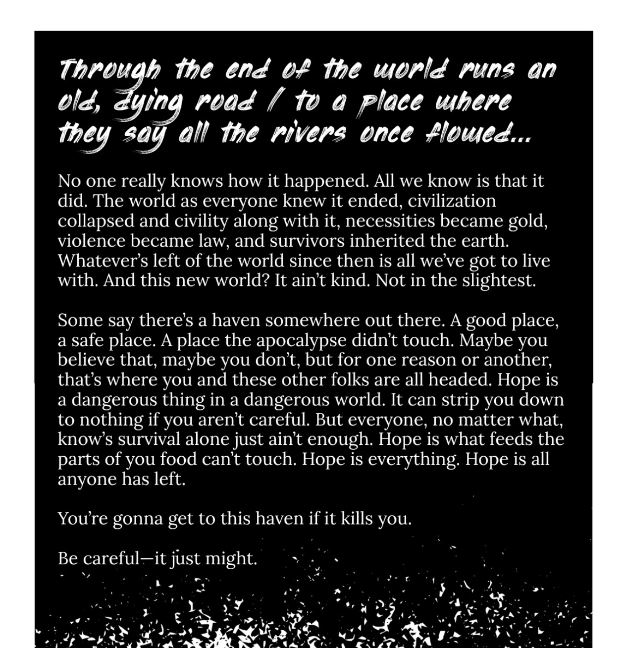 Screenshot 2 for Down the Road Through the End of the World