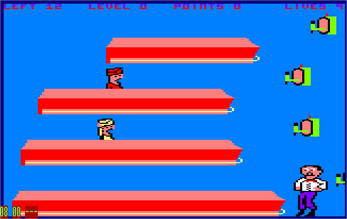 BAR WAR -Amstrad CPC-