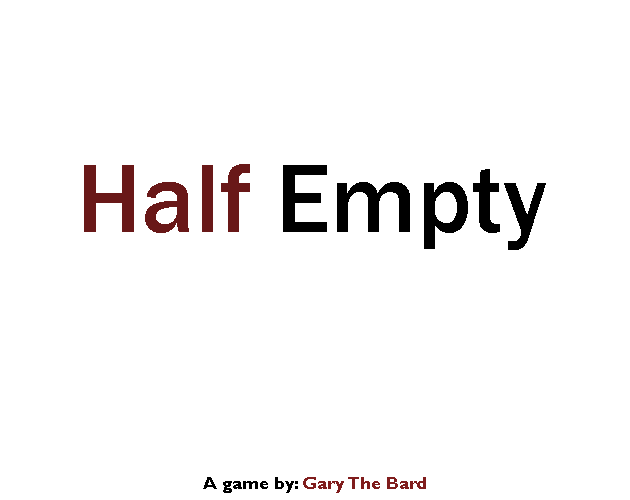 Cover image for Half Empty