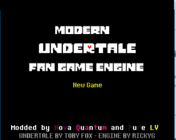 Undertale, Made With GameMaker