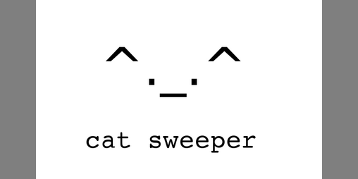 Cover image for cat sweeper