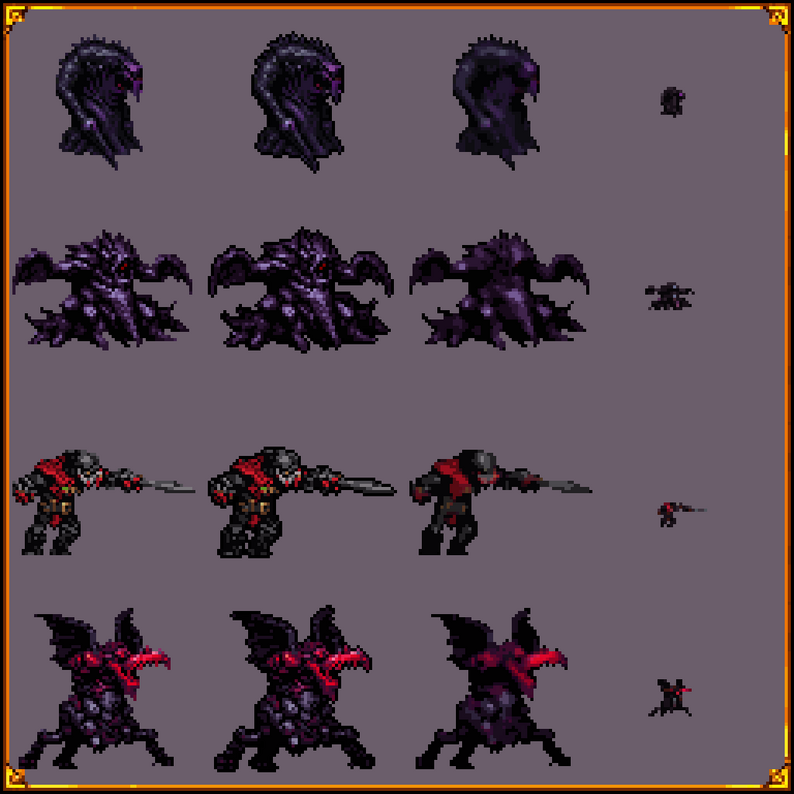 100 RPG Fantasy Monsters Huge Pack - Pixelart / Pixel Art sprite Pack ...