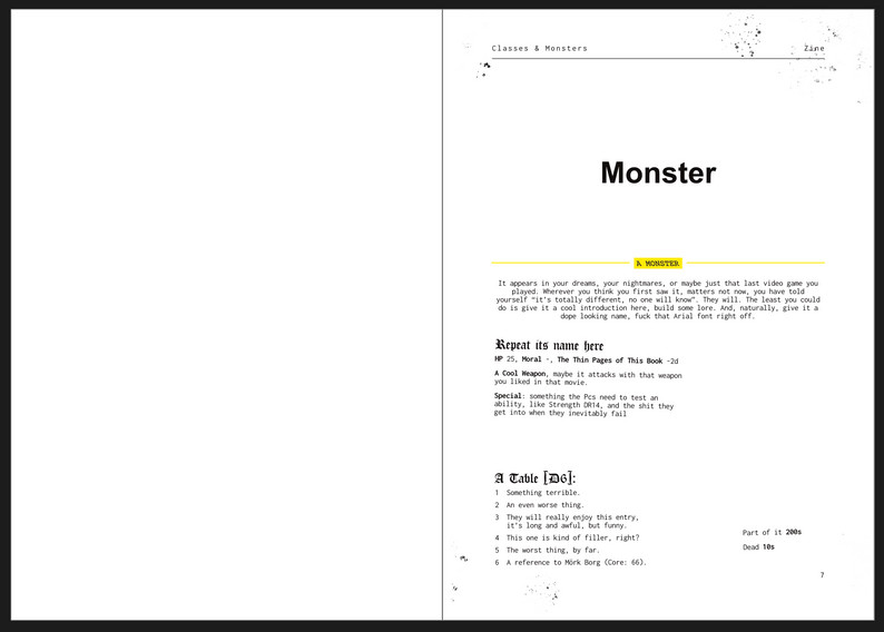 Utility - Affinity Publisher Templates || Compatible with Mörk Borg by ...