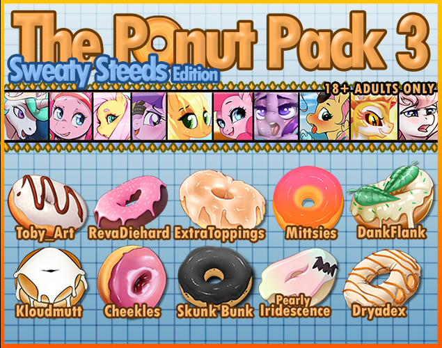 Pinkie Pie Scat Porn - Ponut Pack 3 - Sweaty Steeds by Mittsies