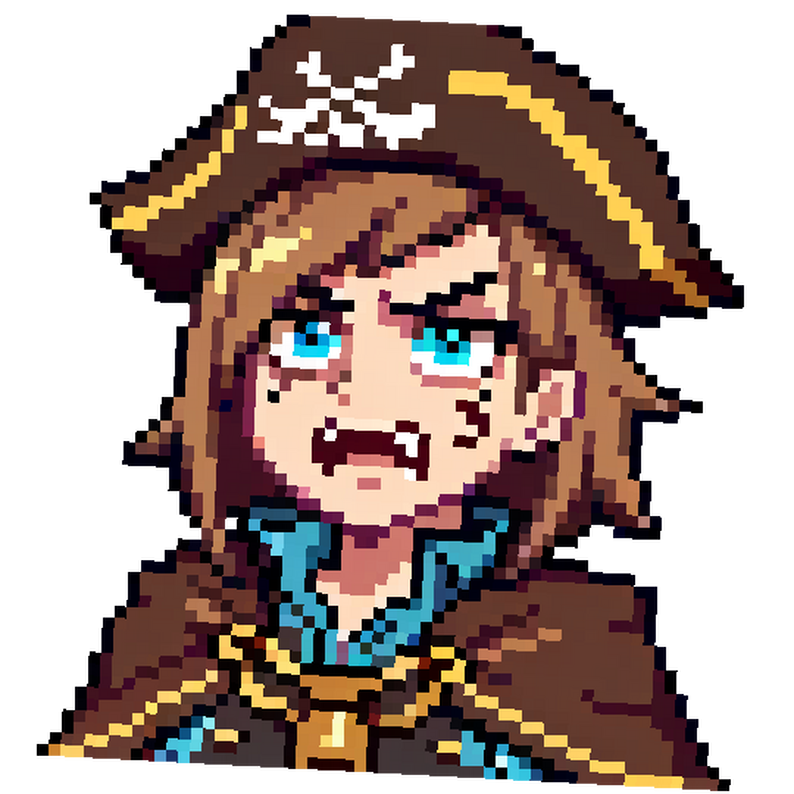 Women Pirates Portrait Pack Asset - Pixelart / Pixel Art sprite Bust ...