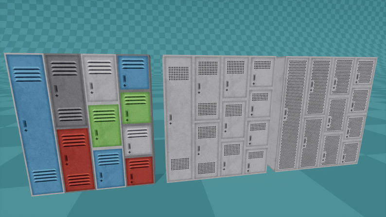 PSX Lockers Pack by Break Even Games