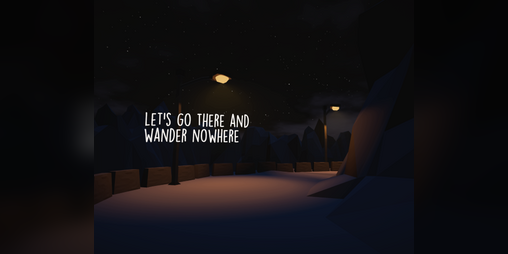 Cover image for Let's Go There And Wander Nowhere