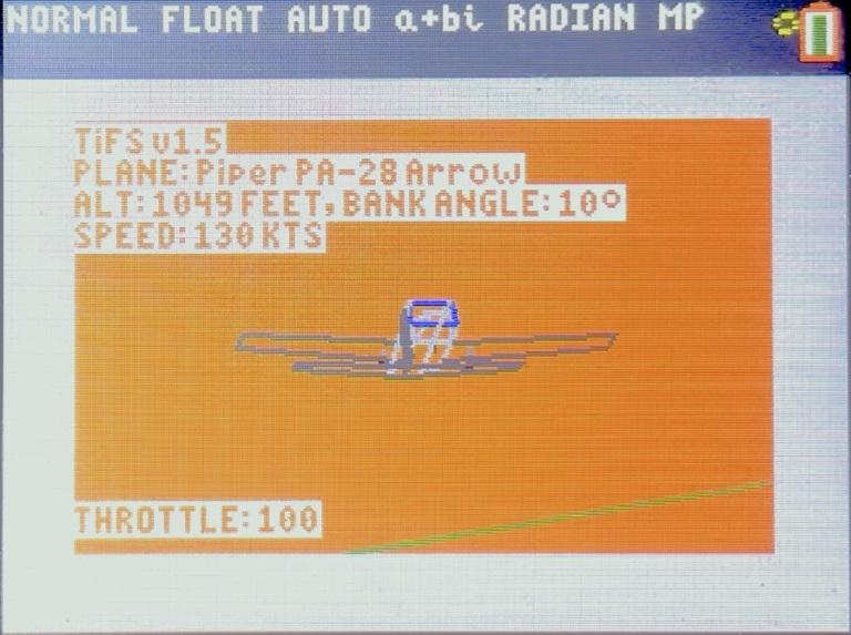 Screenshot 3 for TiFS (Texas Instruments Flight Simulator)