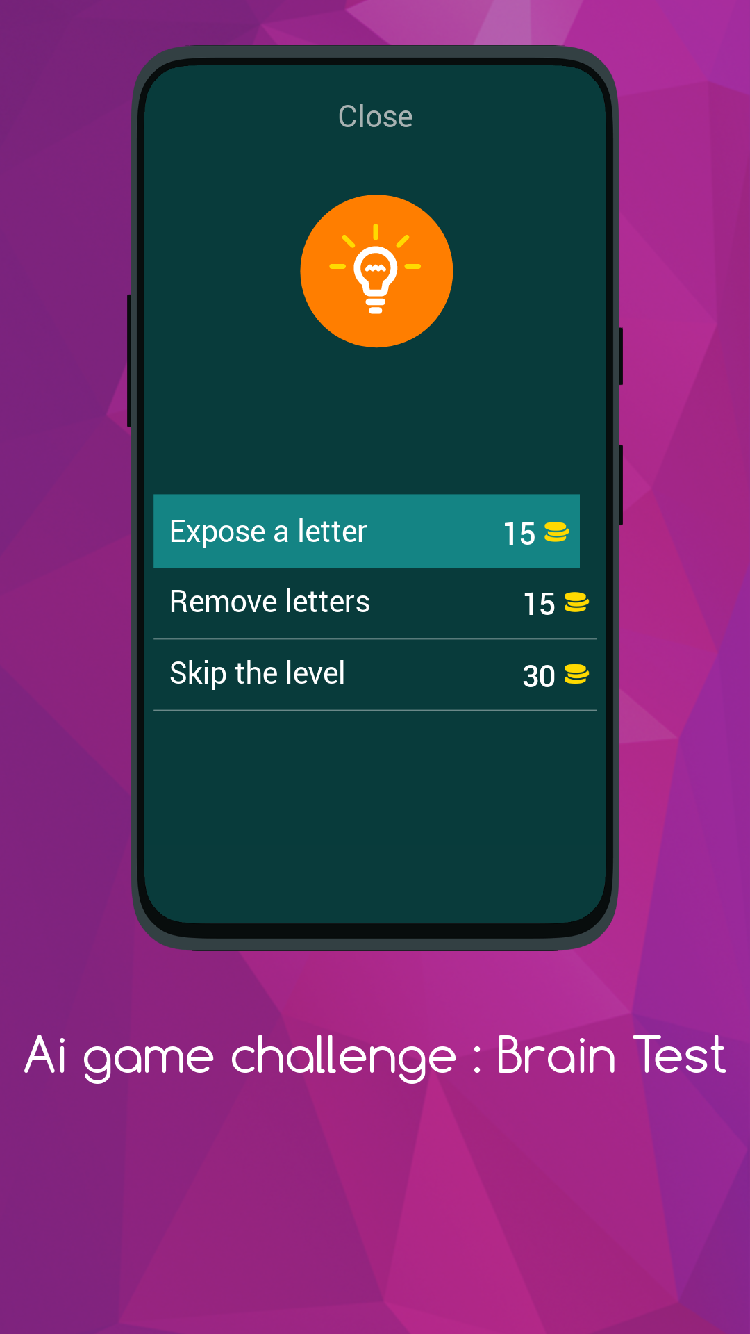 Ai game challenge brain test by craigsliste for wellesley college